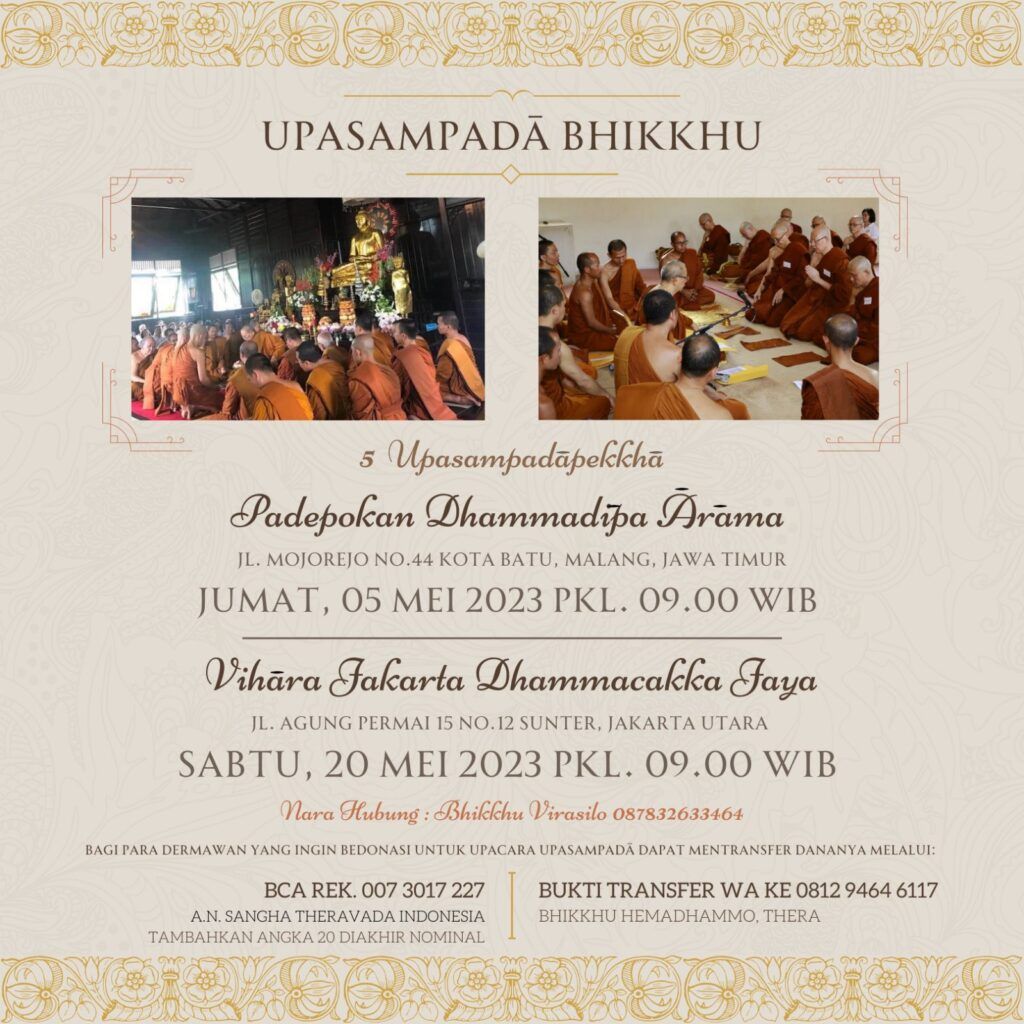 Upasampada Bhikkhu STI di VJDJ